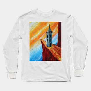 Oil Painting - The Watchtower I. 2012 Long Sleeve T-Shirt